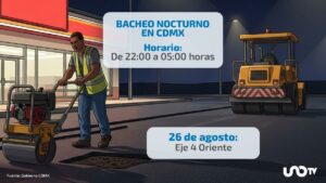 Bacheo nocturno en CDMX: vías alternas y avenidas que cerrarán esta noche