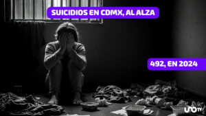 Suicidios en CDMX crecen 23% en un año, cifra histórica: Inegi