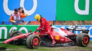 Lewis Hamilton sufre fuerte choque en el Gran Premio de Países Bajos