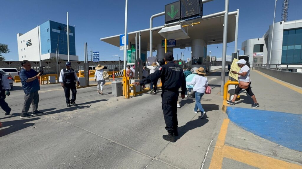 Liberan Puente Internacional de Ciudad Juárez en protesta por lentitud de resultados
