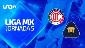 Toluca vs. Pumas: fecha y hora del partido de la Jornada 5 del Apertura 2025 y quién ganará, según la IA
