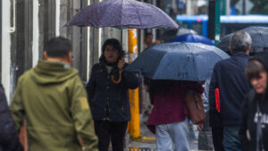 Frente frío dejará lluvias en el norte del país este viernes