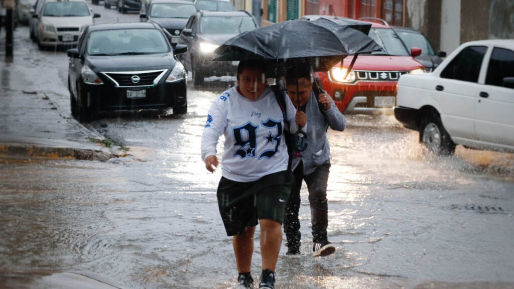 Se esperan lluvias fuertes en México