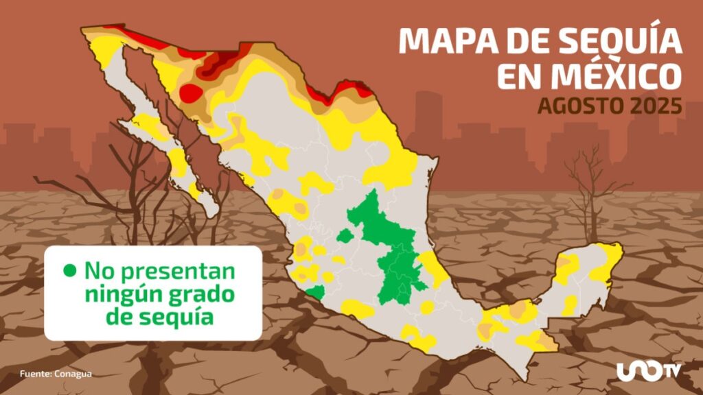 Mapa De Sequia En Mexico