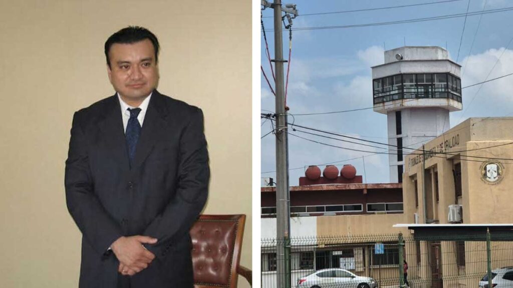 Martín Medina, exfuncioanrio acusado de feminicidio.