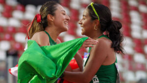 ¡Oro y plata para México! Ximena Serrano y Valeria Flores hacen el 1-2 de marcha femenil en los Juegos Panamericanos Junior 2025