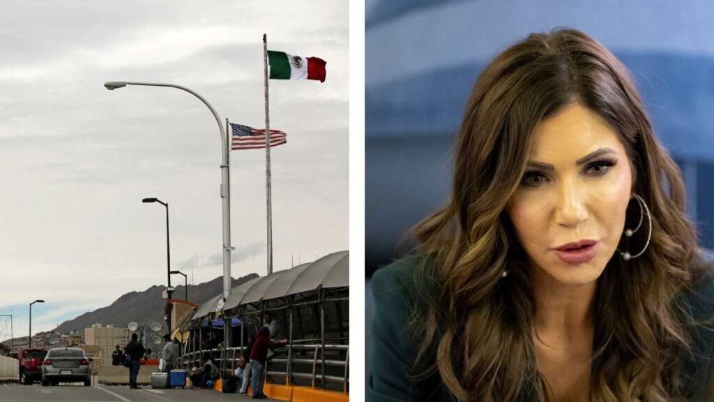 Kristi Noem afirma que migrantes salen voluntariamente de EE. UU.