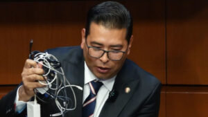 Néstor Camarillo renuncia a su militancia y deja al PRI con 13 senadores