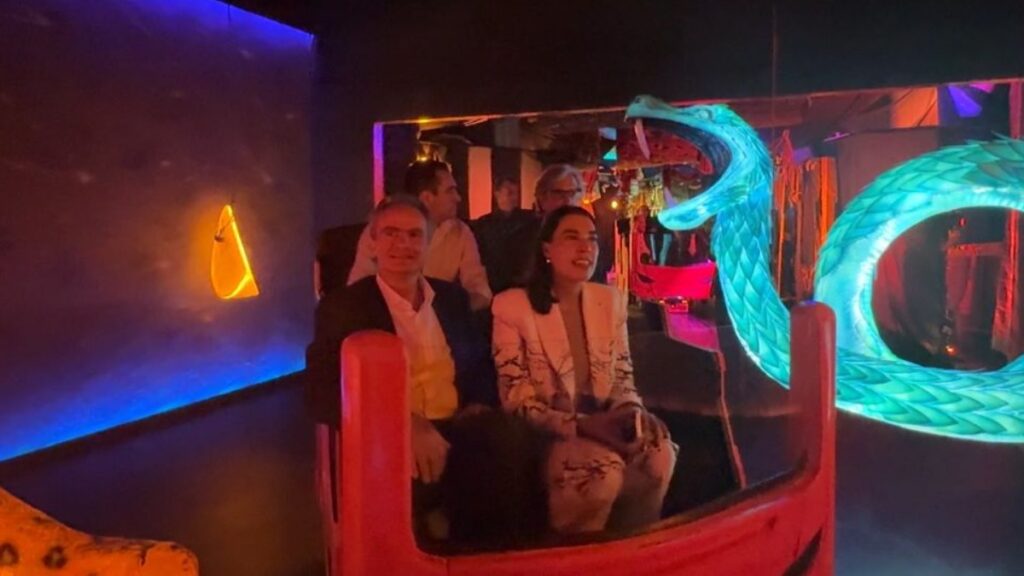 atracción inmersiva en Plaza Carso