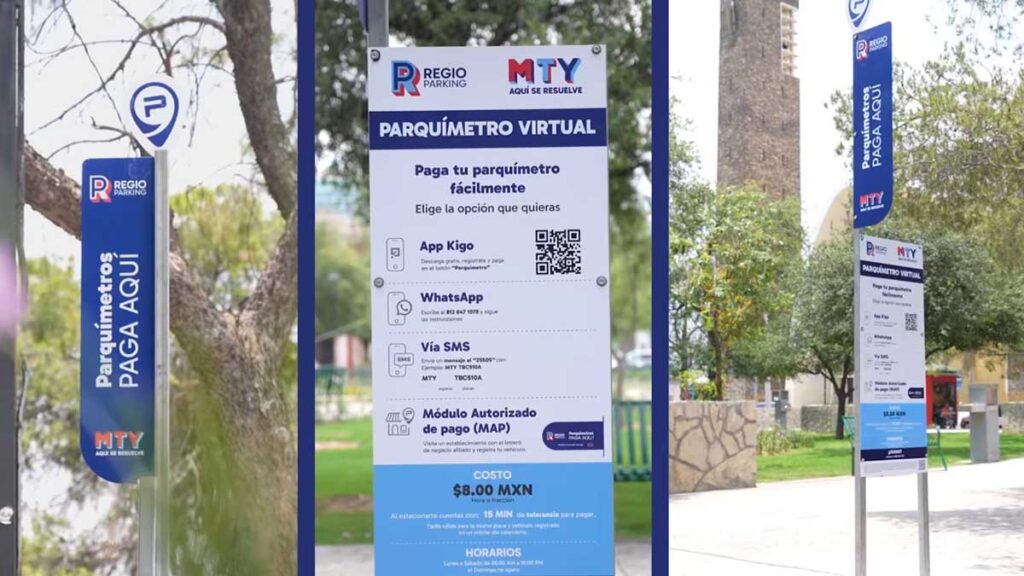 Nuevos parquímetros en la capital del estado.
