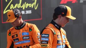 ¡Piastri vence a Norris! El piloto australiano derrota a su compañero de McLaren para quedarse con la pole en Zandvoort