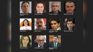 Publican lista de 11 políticos con presuntos vínculos con el crimen organizado
