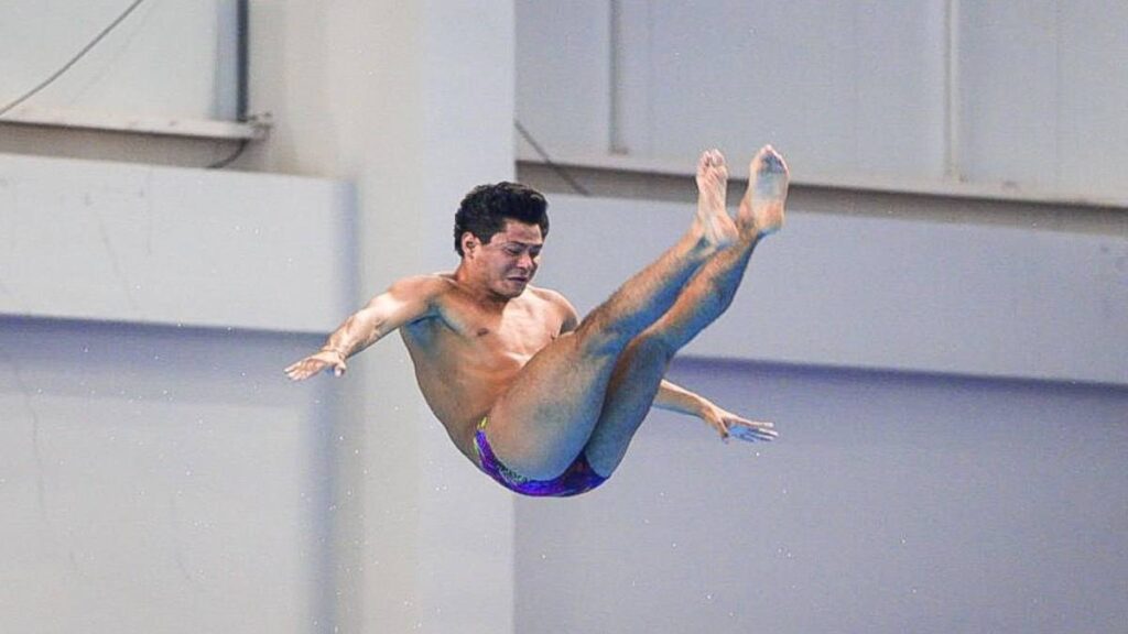 México hace el 1-2 en Trampolín 3m Masculino, con David Vázquez y Jesús Agundez