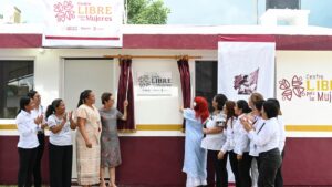Sheinbaum inaugura Centro LIBRE para las Mujeres en Calakmul, Campeche