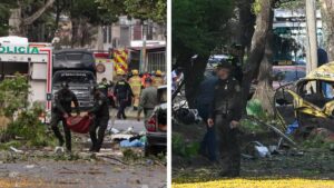 Impactantes videos del ataque en Colombia: “Hay un atentado terrorista”