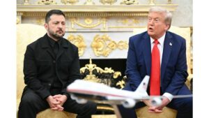 “No creo que se necesite un alto el fuego”, dice Trump a Zelenski sobre conflicto con Ucrania