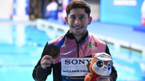 Randal Willars se lleva el bronce con este clavado en el Mundial de Deportes Acuáticos