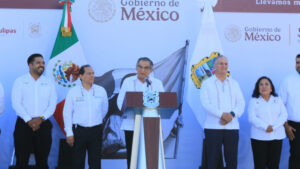 Da Américo banderazo histórico a las Rutas de la Salud en Tamaulipas; garantizan abasto de medicamentos