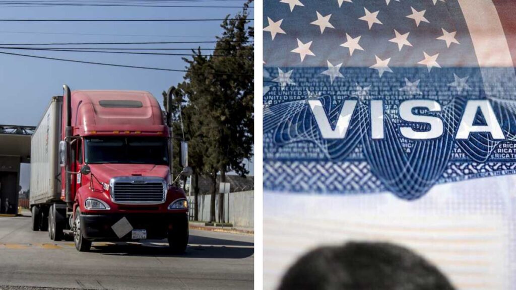EE. UU. suspende visas de trabajo a camioneros