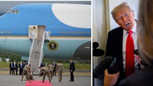 Trump llega a Alaska para cumbre con Putin sobre guerra en Ucrania