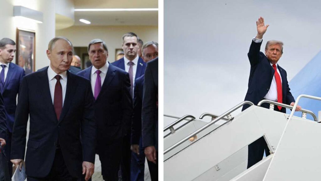 Trump y Putin se retiran de Alaska