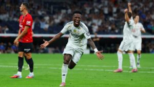 Real Madrid mantiene el paso perfecto en LaLiga gracias a Vinicius Jr