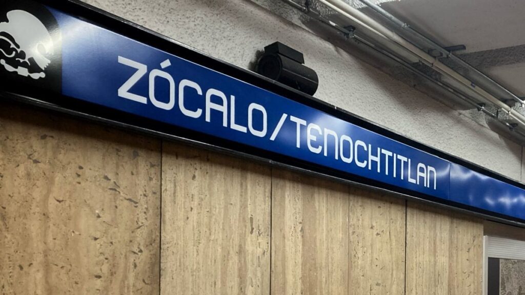 Metro Zócalo Tenochtitlan