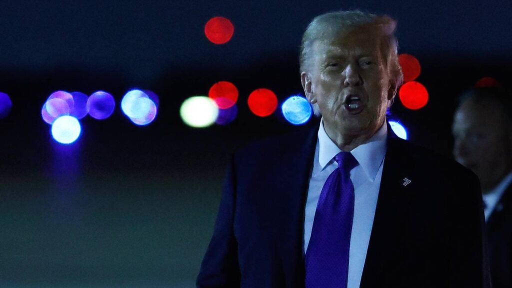 Donald Trump, presidente de Estados Unidos.