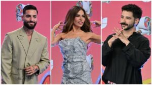 Maluma, Gloria Trevi y Camilo en la alfombra roja de los Premios Juventud 2025: estos son los mejores vestidos