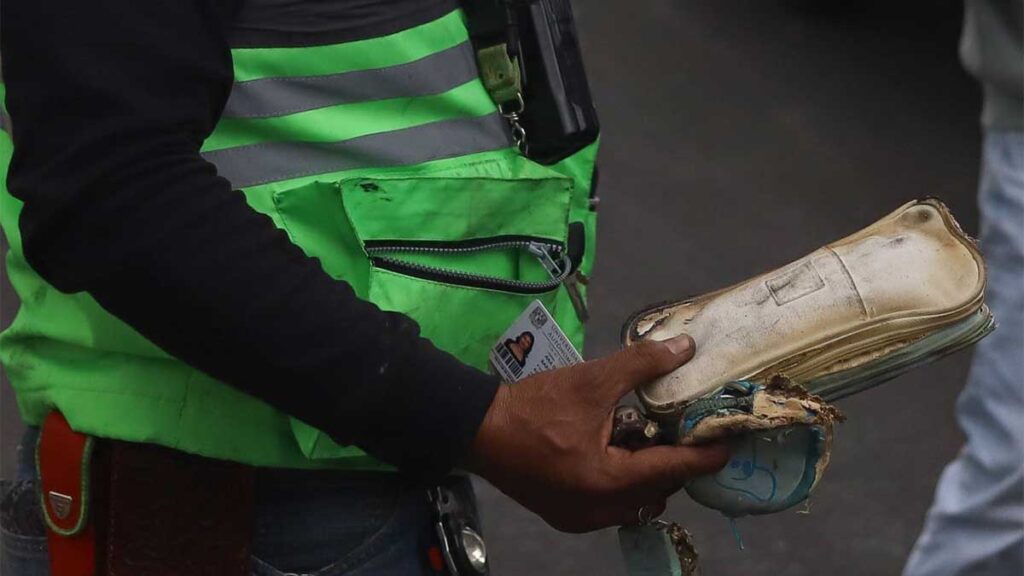 Encontraron pertenencias de Ana Daniela en el sitio de la explosión.