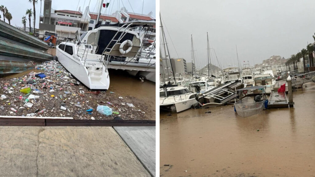 Estragos por huracán Lorena