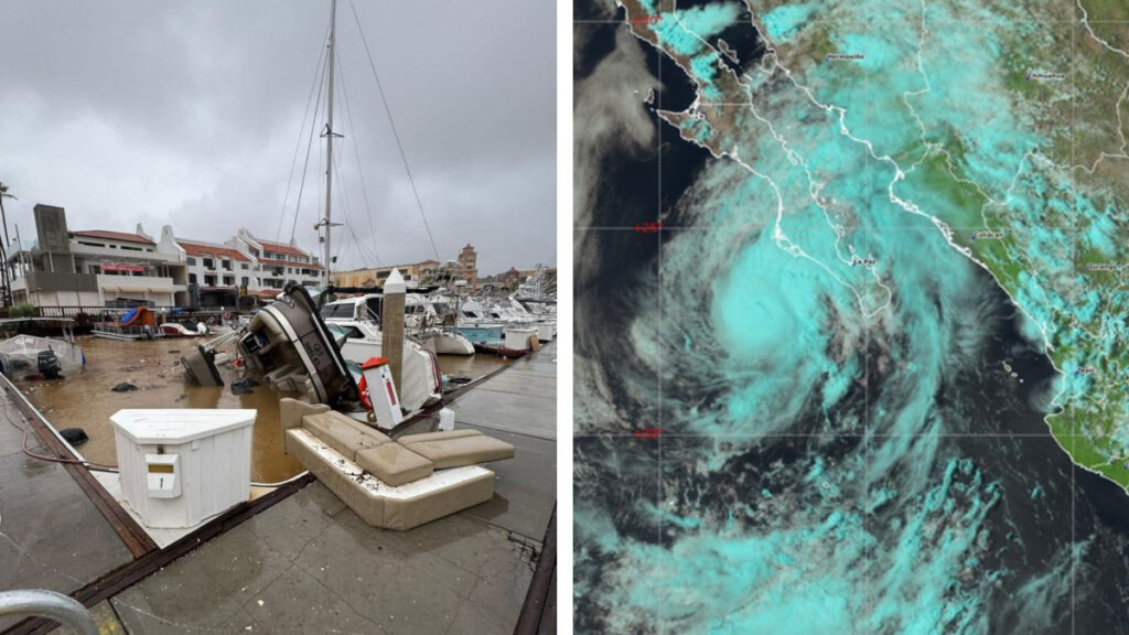 Huracán Lorena Baja California Sur