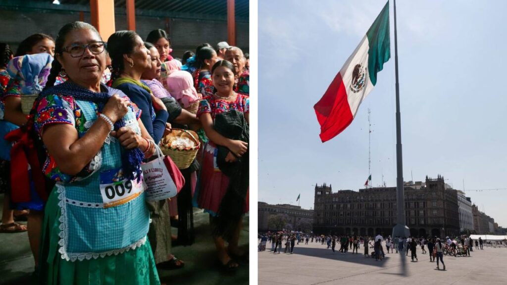 Bandera Toda Asta Mujeres Indigenas