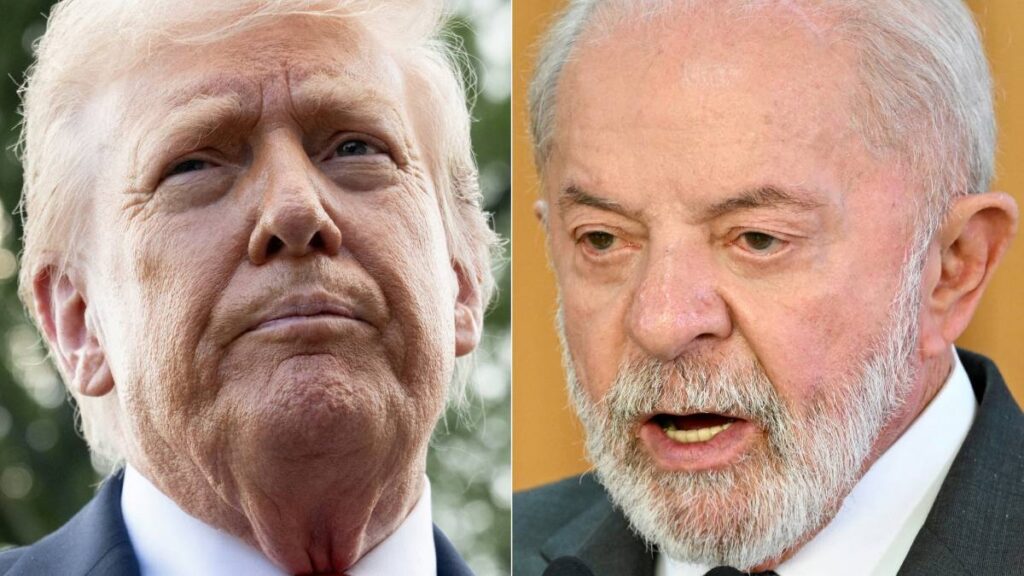 Lula rechaza versión de Trump sobre juicio a Bolsonaro.