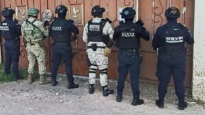 Cateo en Hacienda de Guadalupe: detienen a un hombre y aseguran 2 mil dosis de droga