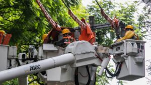 CFE logra restablecer el 98.72% del servicio eléctrico en cinco estados