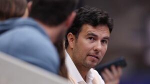 Checo Pérez acapara las miradas en la final del US Open 2025