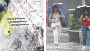 Lorena se desvía: ve nueva trayectoria y estados en alerta