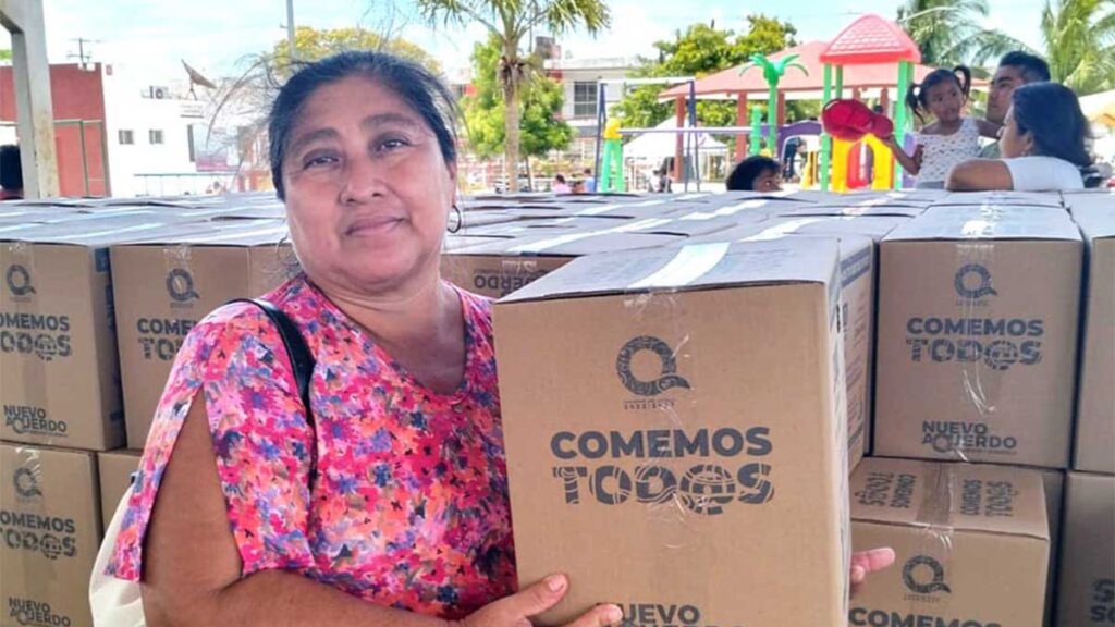 Programa “Comemos Tod@s” en Quintana Roo.