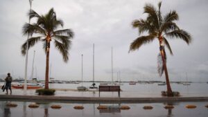 Videos: Lorena deja primeros daños en Baja California Sur