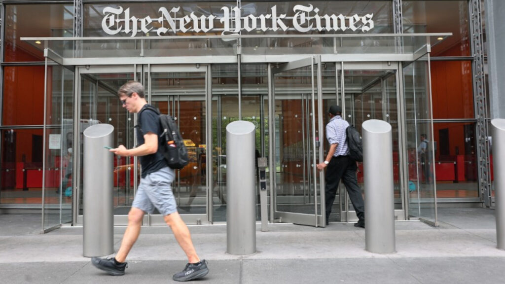 demanda de Trump contra New York Times