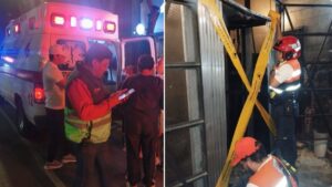 Se desploma elevador en la Condesa; reportan 7 lesionados