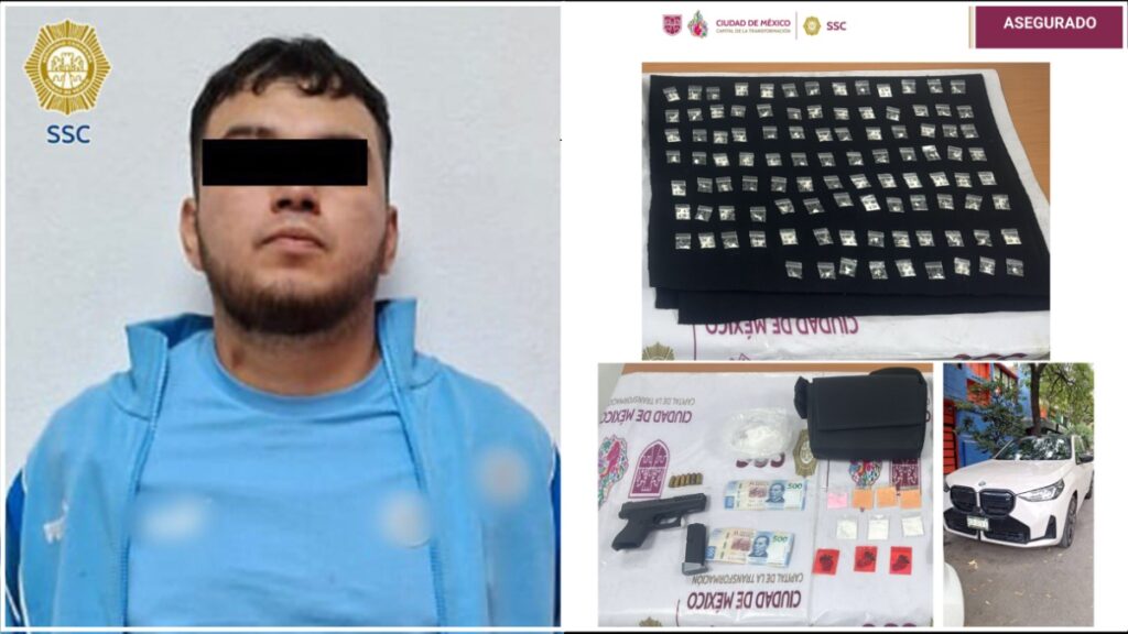 Detienen en Peralvillo a Irving "N", presunto líder de célula delictiva