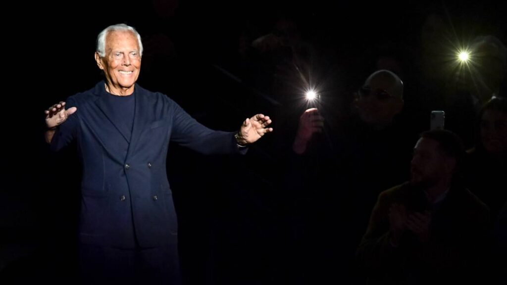 Giorgio Armani falleció a los 91 años