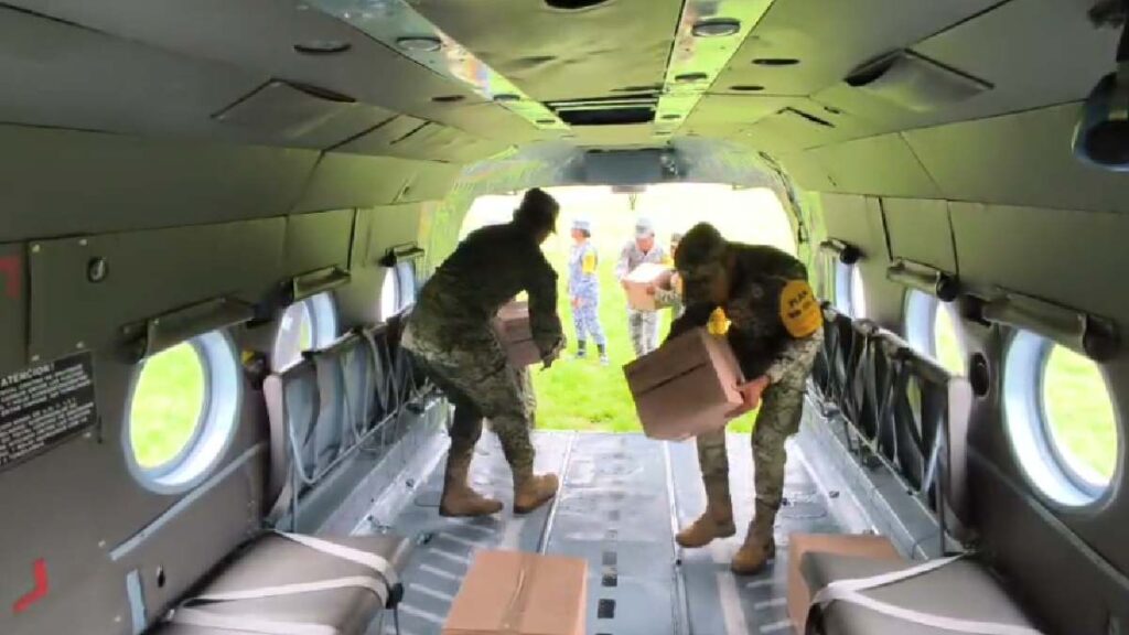 Ejército y Guardia Nacional aplican Plan DN-III-E en Veracruz tras Onda Tropical