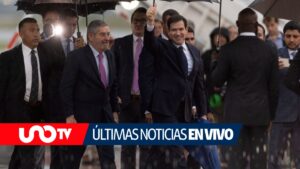Marco Rubio llega a Palacio Nacional para reunión con Sheinbaum; sigue aquí el minuto a minuto