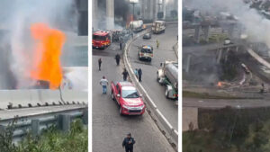 Actualizan saldo: 57 heridos, 19 de gravedad, tras explosión en Puente La Concordia