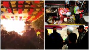 Estalla pirotecnia en feria patronal en San Luis Potosí; reportan varios heridos: VIDEOS