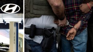 ICE detiene a 475 migrantes en planta de Hyundai en redada histórica en Georgia; videos