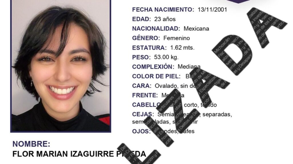 FGE de Michoacán otorga protección a la influencer Marian Izaguirre